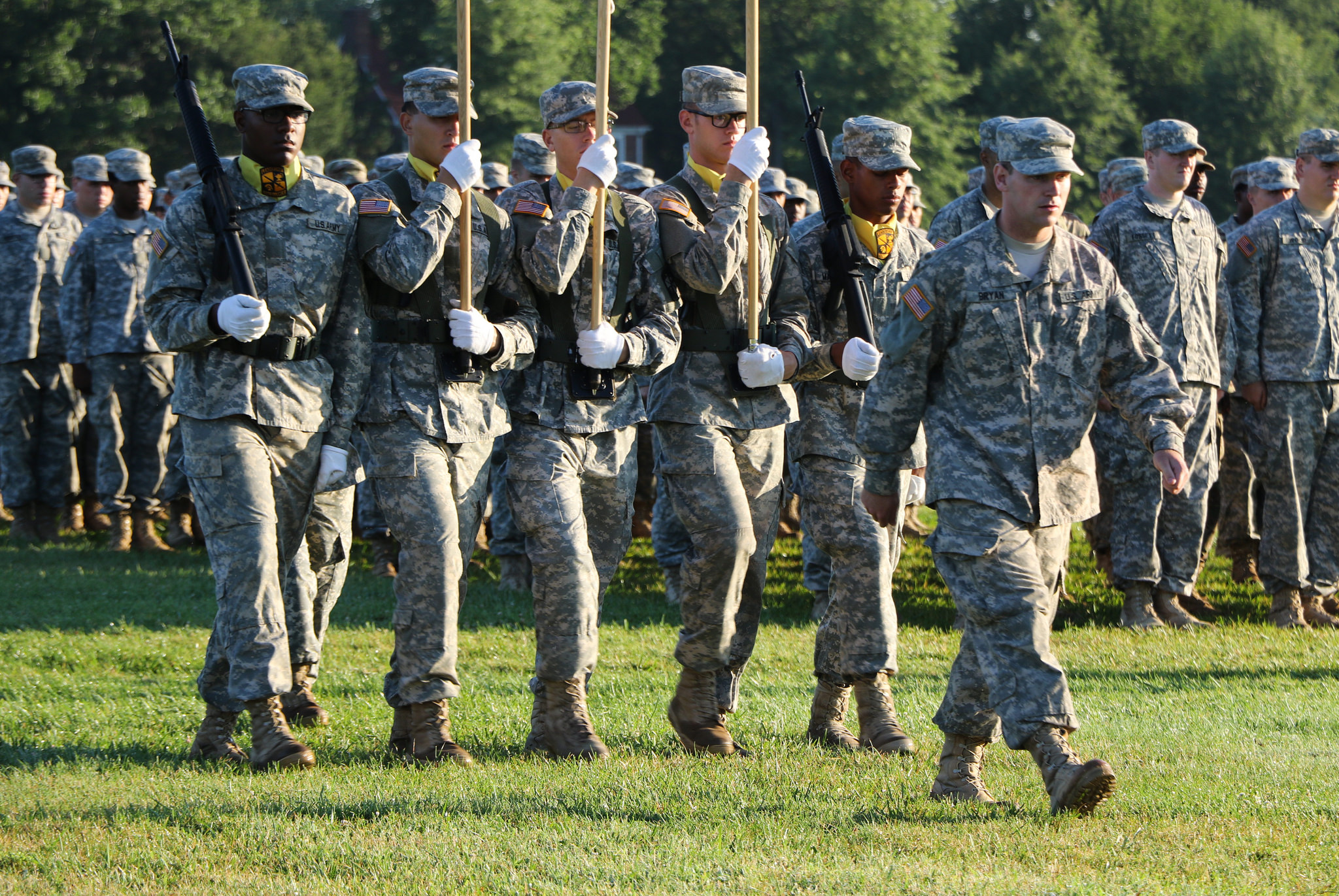 Basic Camp, 4th Regiment says farewell to Fort Knox