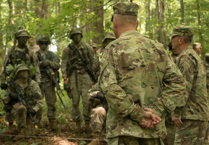 General Perkins speaks truth to Cadets