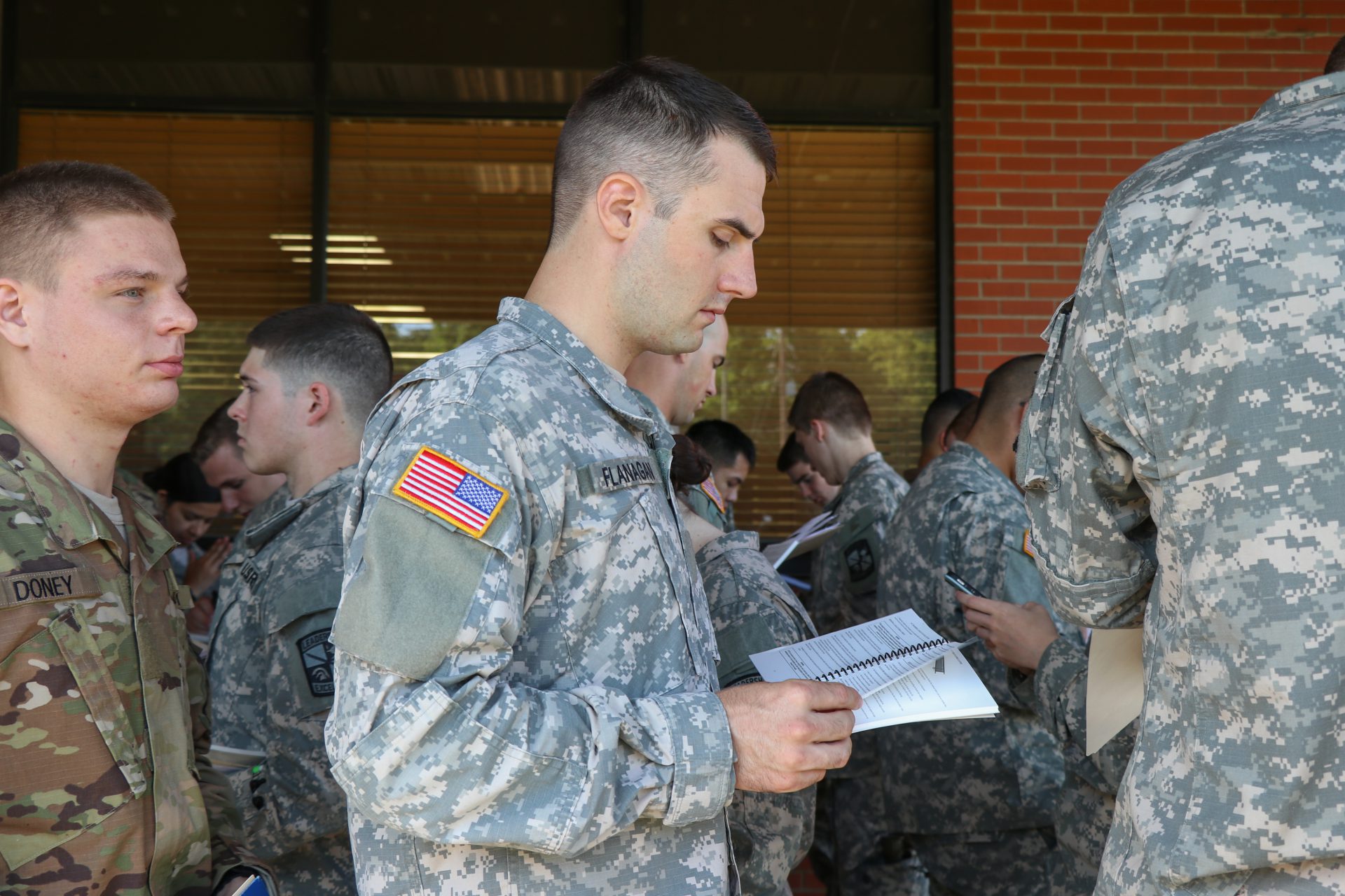 1st Regiment Basic Camp Goes Through In-Processing