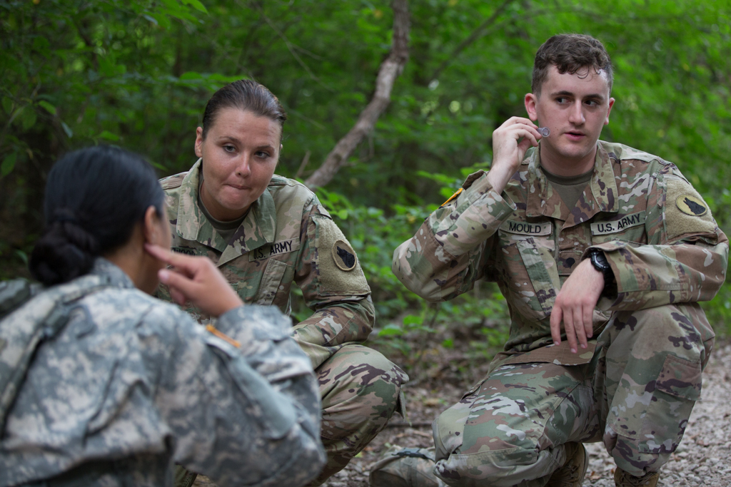 Basic Camp Cadets Receive Medical Training