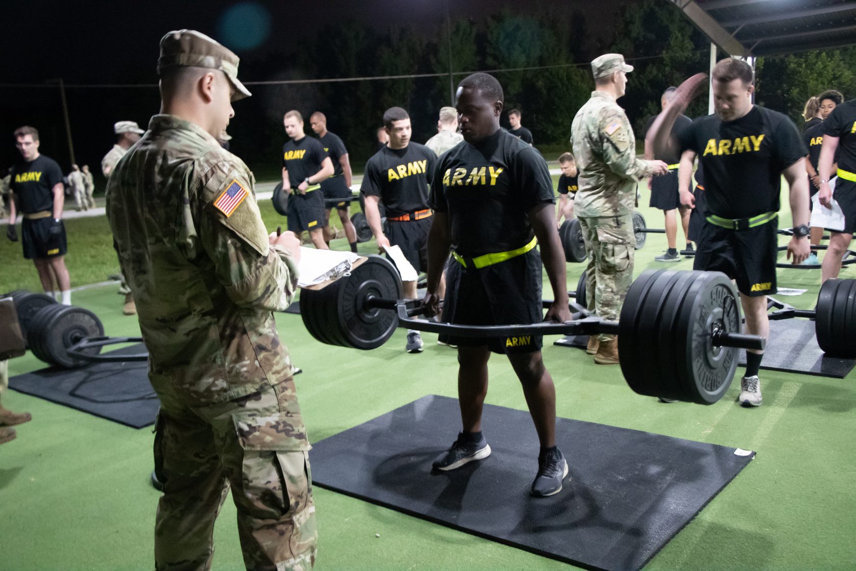 Setting the Bar ACFT 1st Regiment, A Company