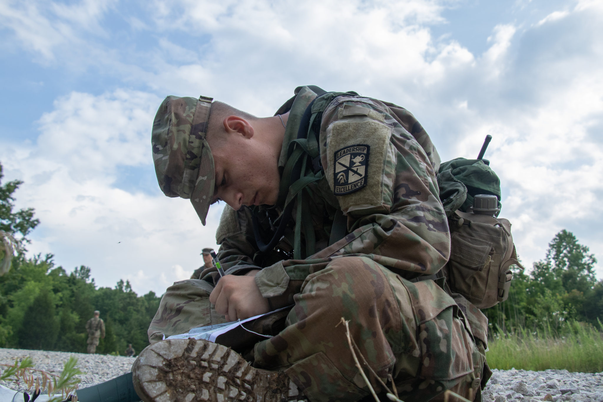 Cadets complete land navigation test