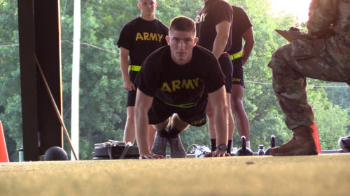 Army Combat Fitness Test: 1st Regiment Advanced Camp